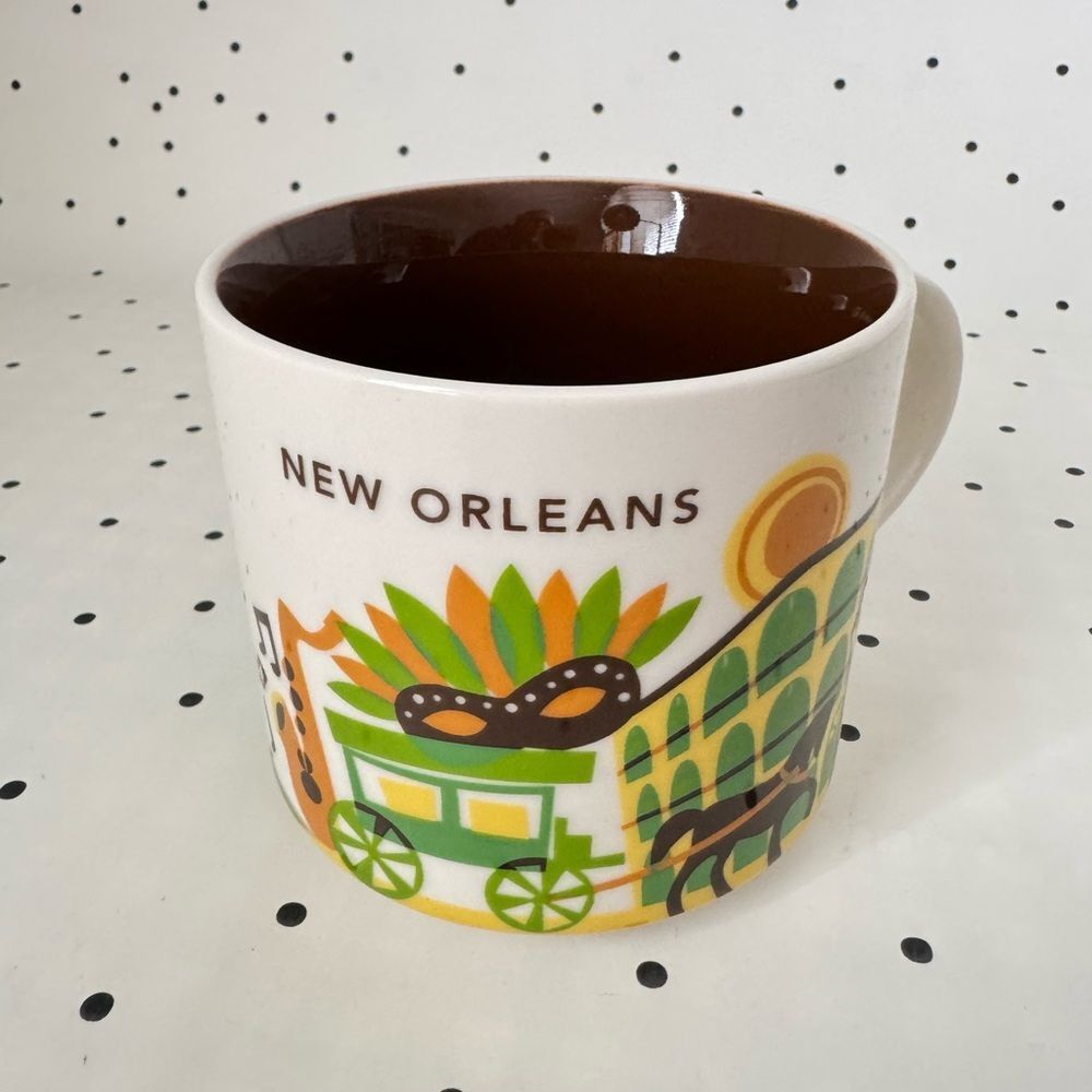 💜 Starbucks 💜 New Orleans Souvenir Mug - Multicolor rarer sold out